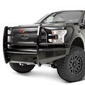 Fab Fours Full Guard F250-F550 Front Ranch Bumper With Tow Hooks For 17 Ford Super Duty FFBFS17-S4160-1